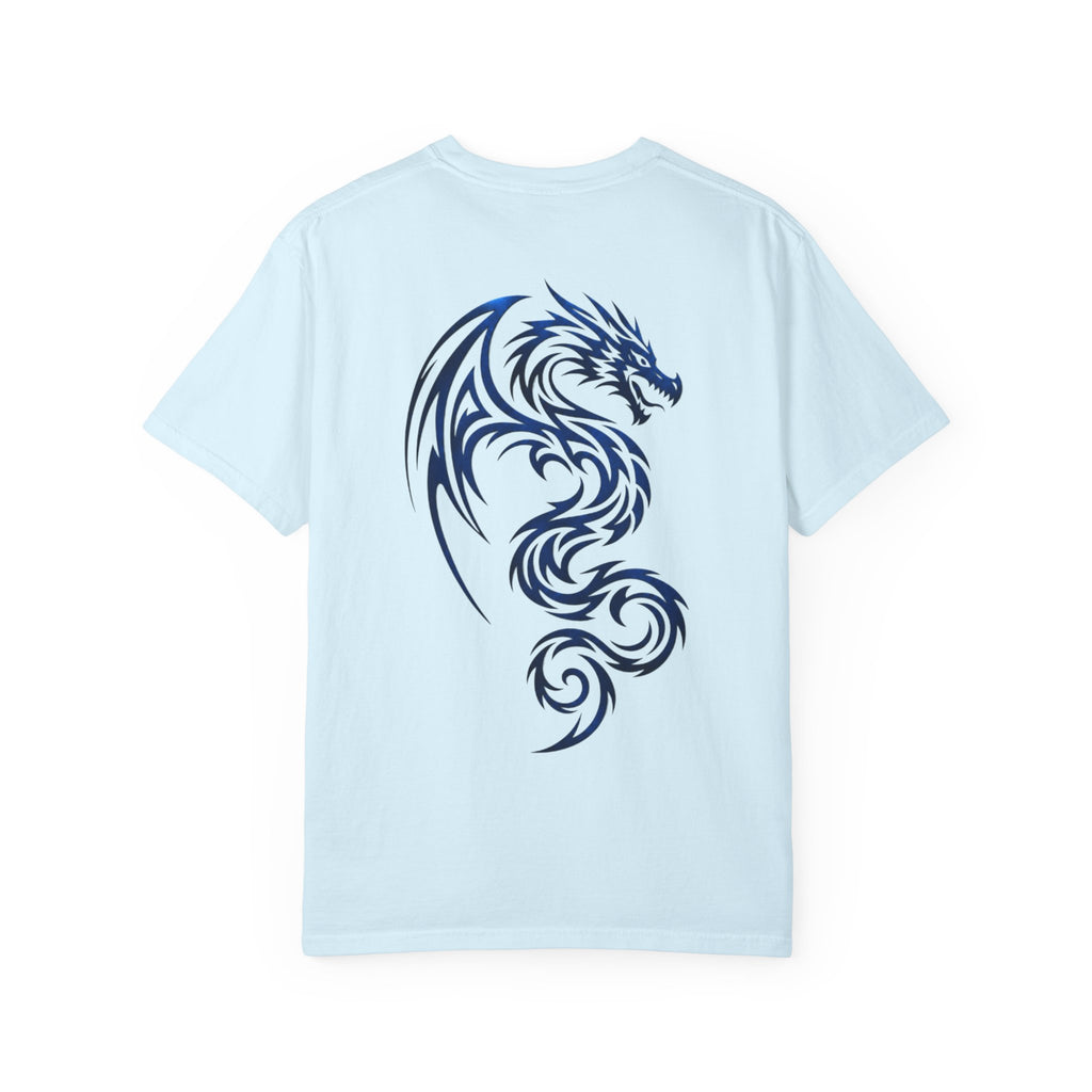 Tribal Dragon Graphic T-shirt | Awaken the Fire Typography