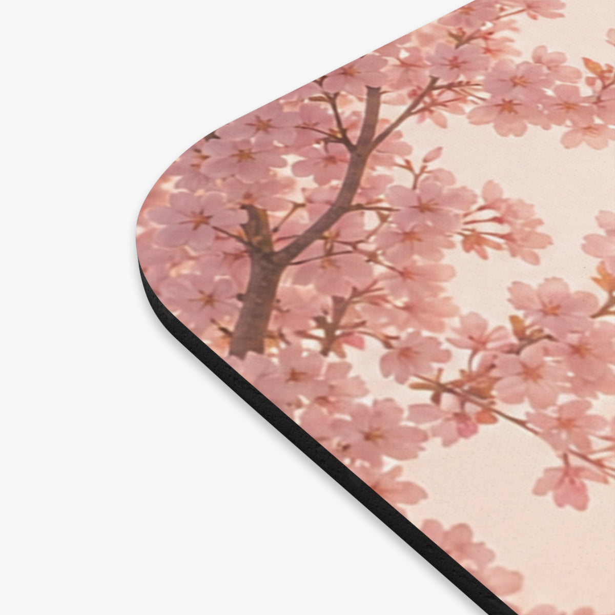 Take It One Moment Inspirational Mouse Pad | Cherry Blossom Desk Mat