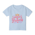 Daddy's Princess Toddler T-Shirt — Cute Pink Crown Tee for Girls