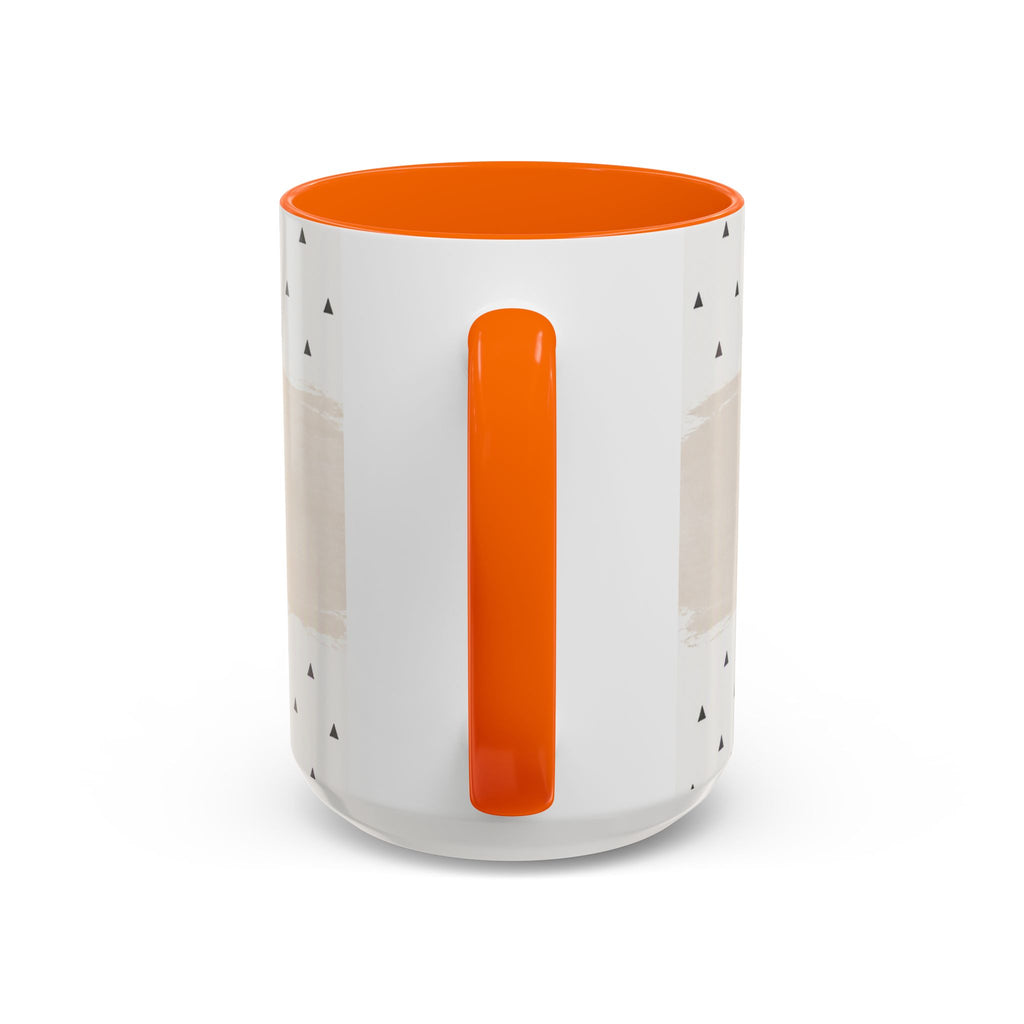 Daily Joy Accent Coffee Mug — Minimalist Inspirational Ceramic Mug (11/15oz)