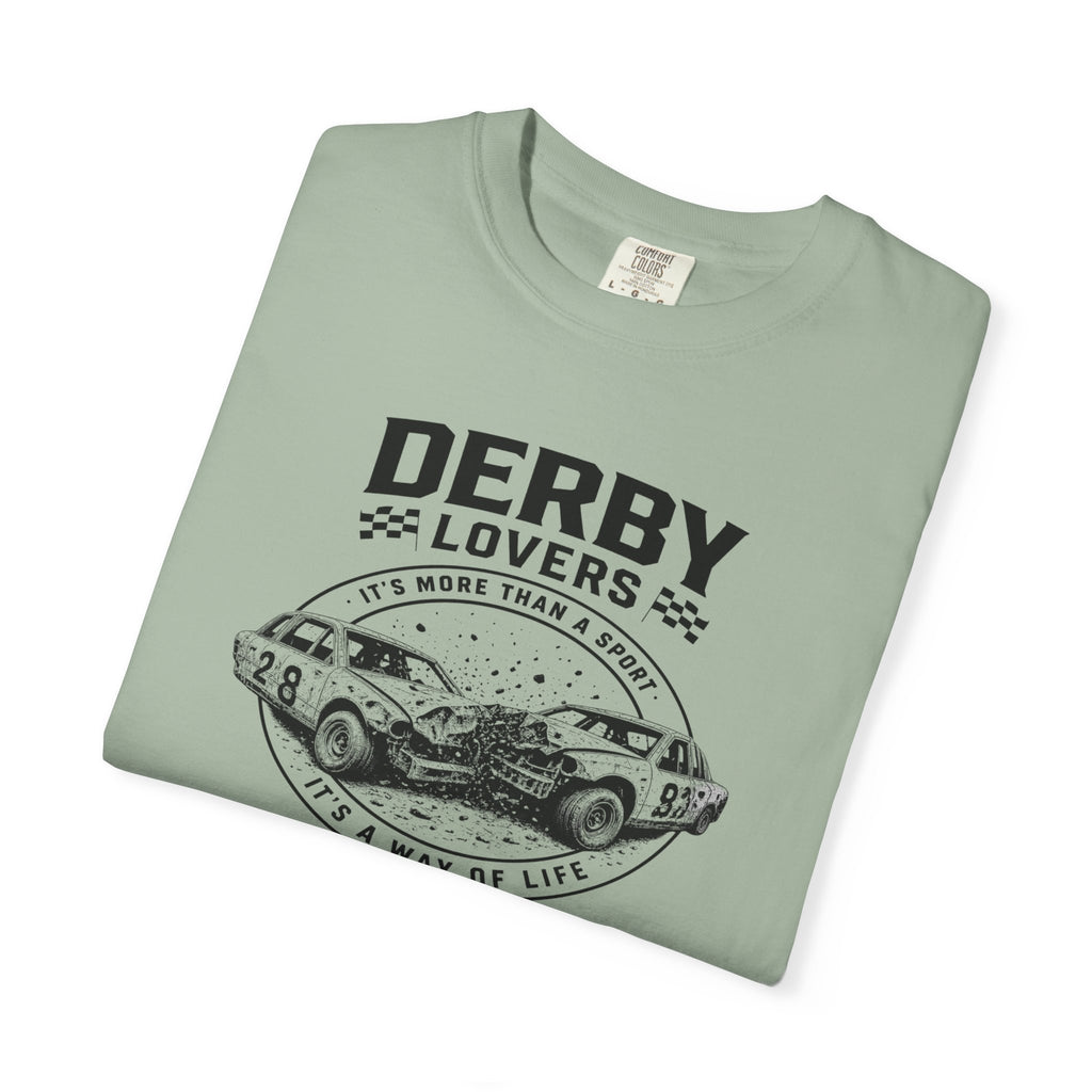 Derby Racers Illustration T-shirt | Vintage Race Car Design