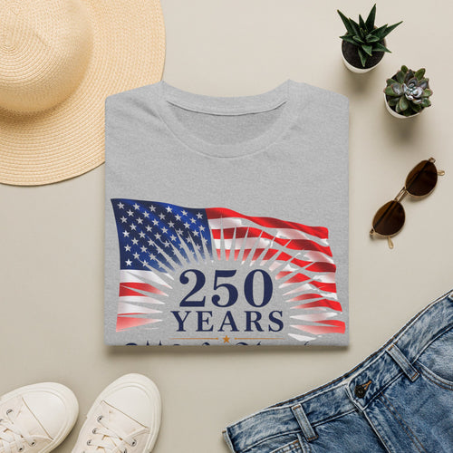 250 Years We the People T‑Shirt — 1776–2026 American Flag Bicentennial Commemorative Tee