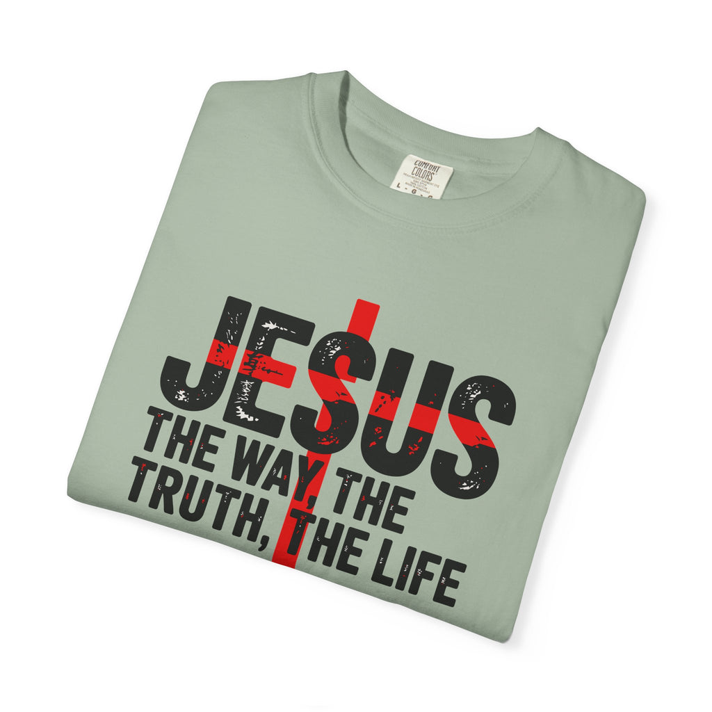 Jesus The Way The Truth The Life T-shirt | Christian Cross Faith Tee