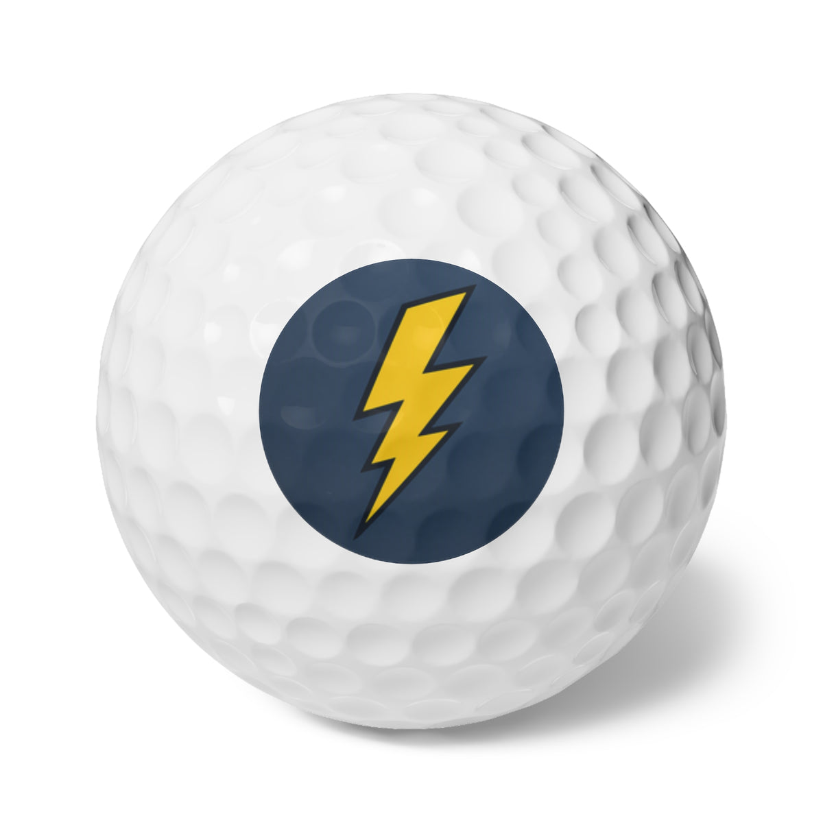 Lightning Bolt Golf Balls – 6‑Piece Set