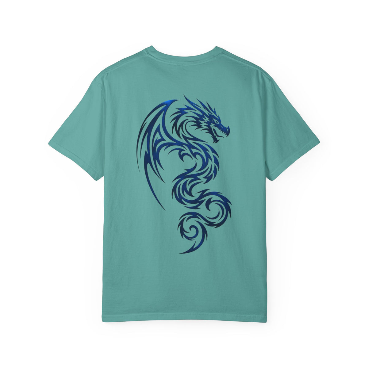 Tribal Dragon Graphic T-shirt | Awaken the Fire Typography