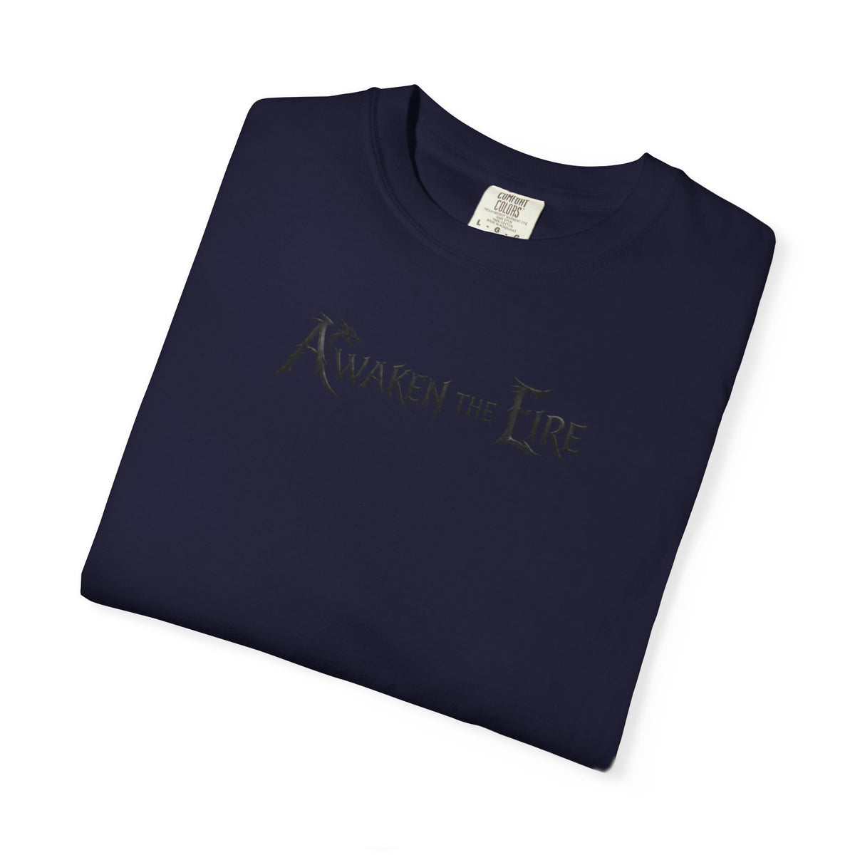 Awaken the Fire dragon T-shirt | Tribal Dragon Back Graphic