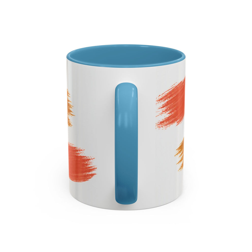 Teacher Coffee Mug - "Coffee. Lesson Plans. Repeat." Accent Ceramic Cup (11/15oz)
