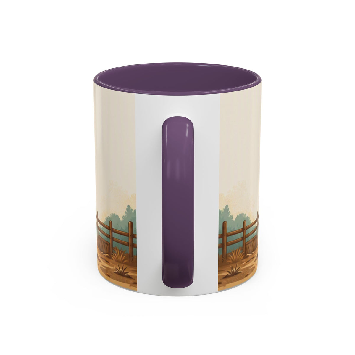 Rooster Accent Coffee Mug – Rustic Farmhouse Morning Mug