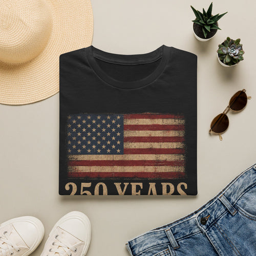 250 Years We the People T-Shirt — USA Bicentennial 1776-2026 Patriotic Tee