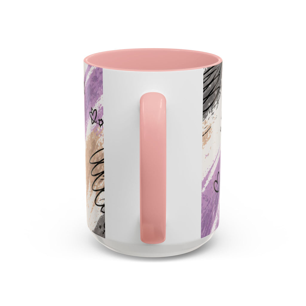 Fueled by Chaos & Caffeine Accent Coffee Mug