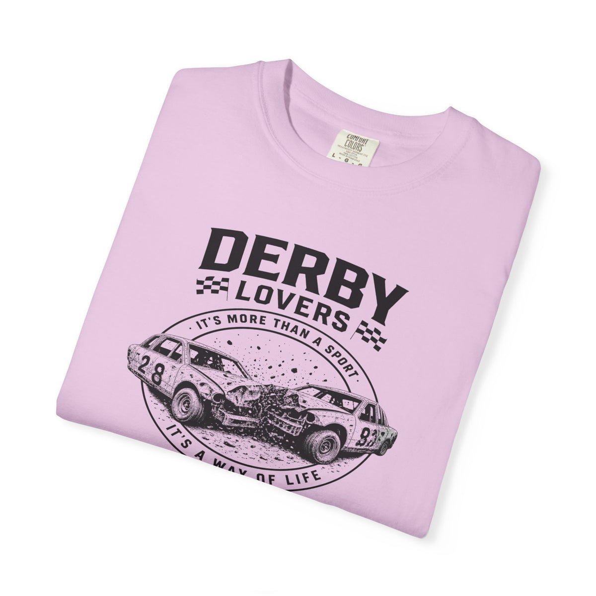 Derby Racers Illustration T-shirt | Vintage Race Car Design