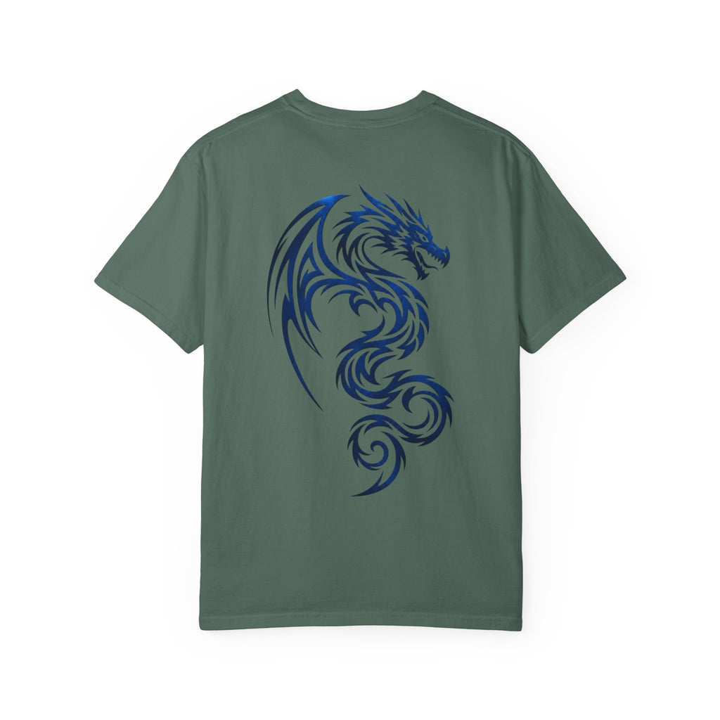 Tribal Dragon Graphic T-shirt | Bound by Legend Typography