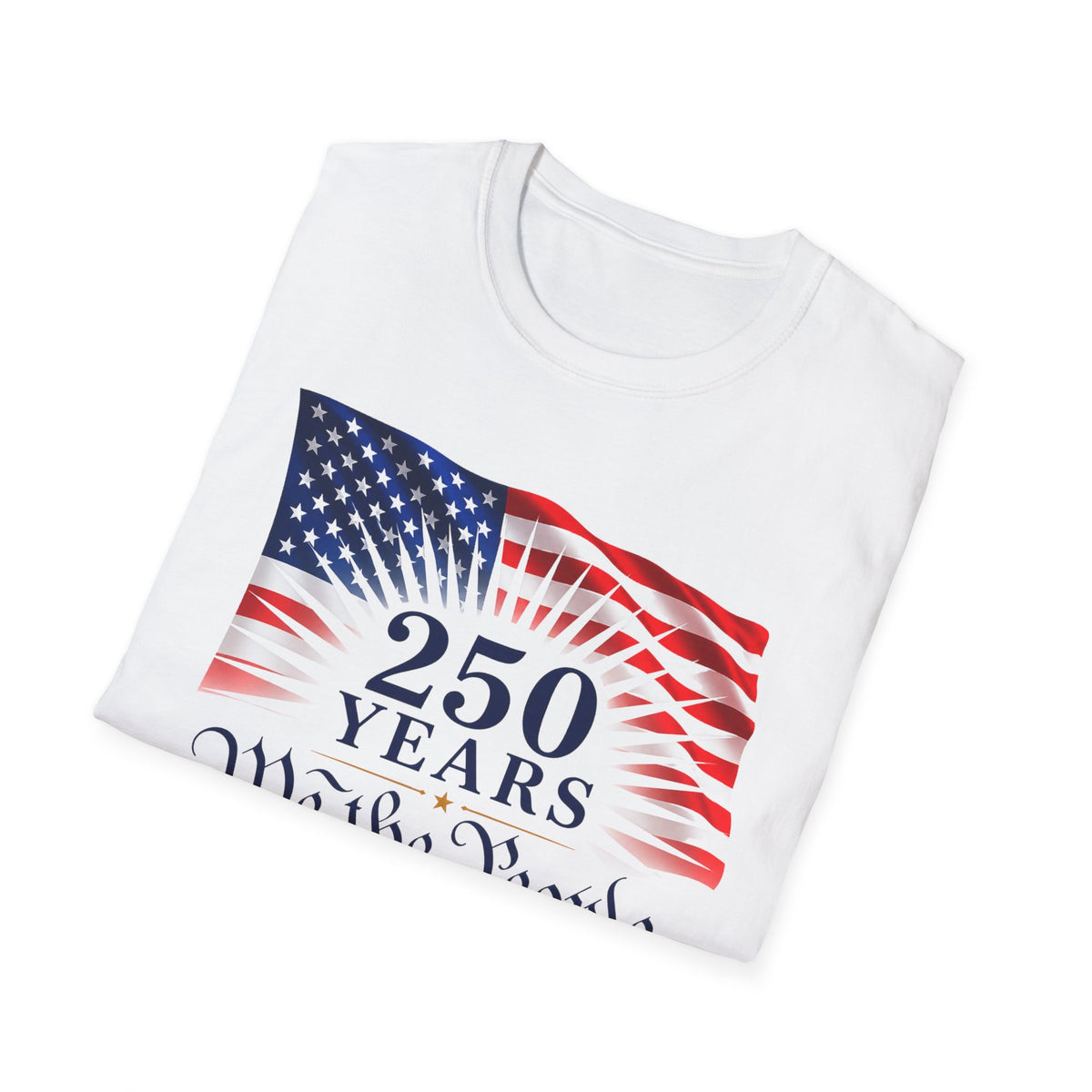 250 Years We the People T‑Shirt — 1776–2026 American Flag Bicentennial Commemorative Tee