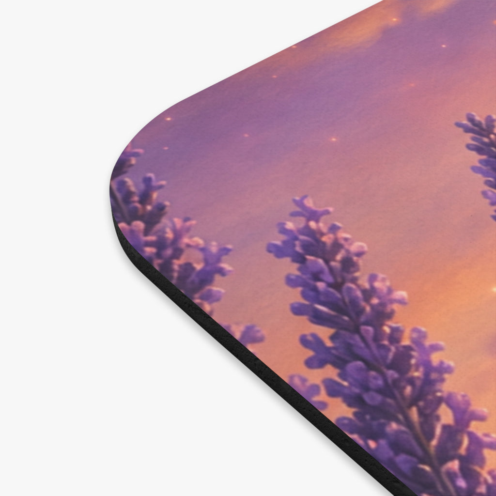 Find Your Stillness Mouse Pad | Lavender Field Sunset Desk Mat