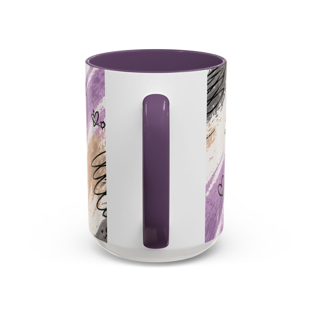 Fueled by Chaos & Caffeine Accent Coffee Mug