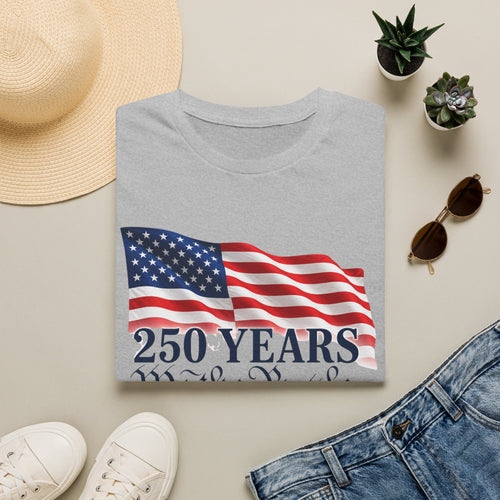 250 Years We the People T‑Shirt — American Flag Bicentennial 1776–2026 Patriotic Tee