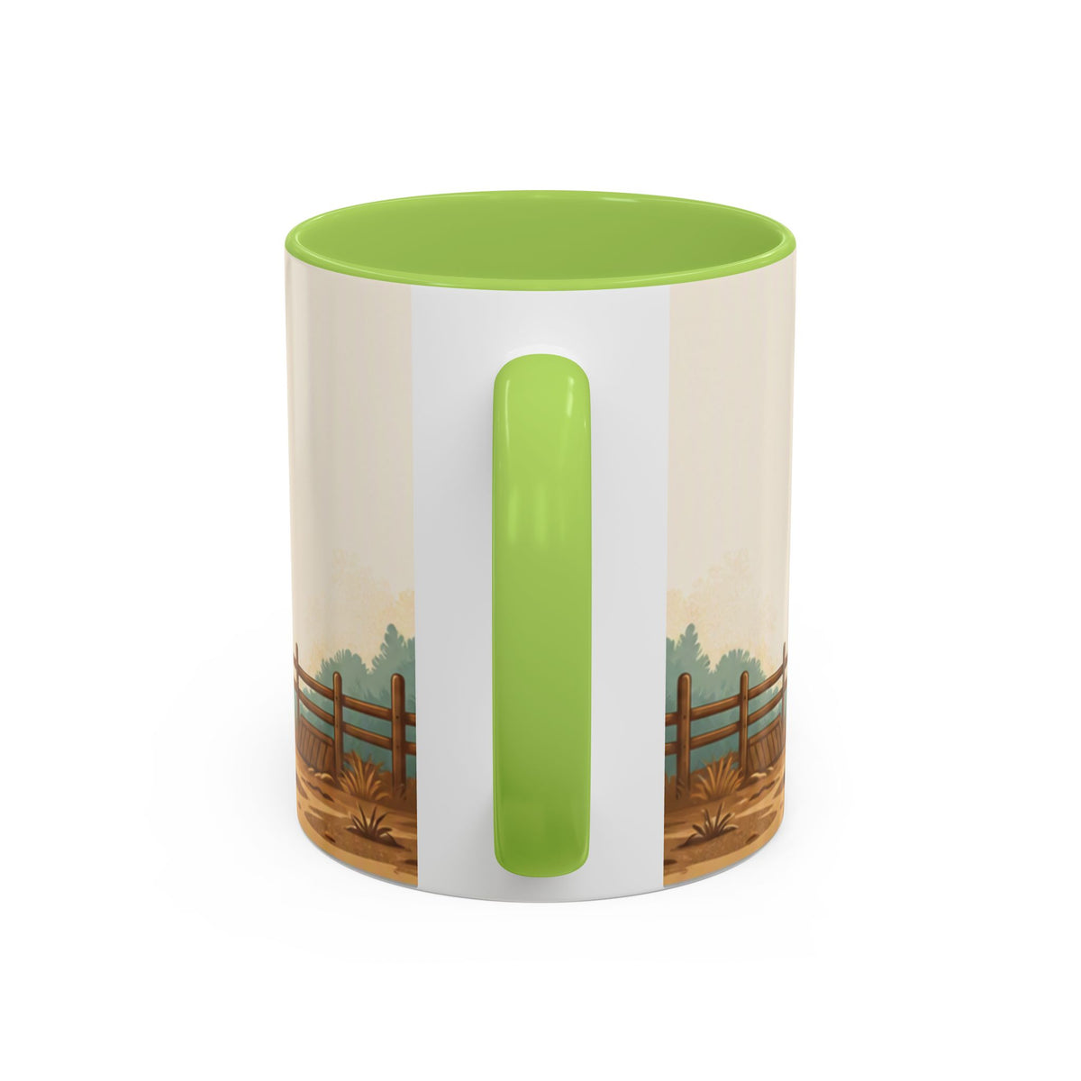 Rooster Accent Coffee Mug – Rustic Farmhouse Morning Mug