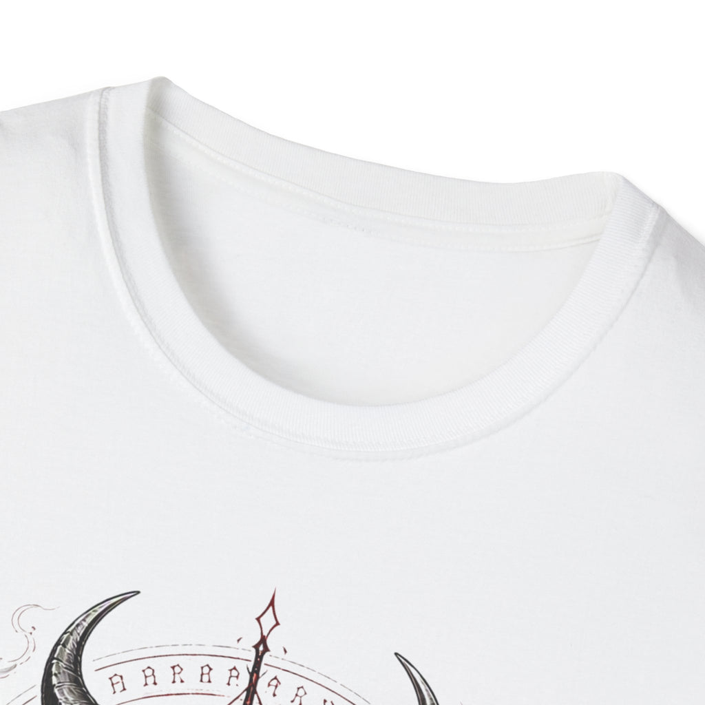 Occult Dragon Skull T-Shirt — Dark Mystical Gothic Graphic Tee