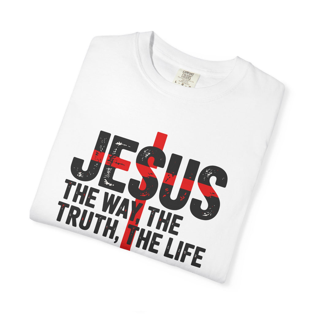 Jesus The Way The Truth The Life T-shirt | Christian Cross Faith Tee