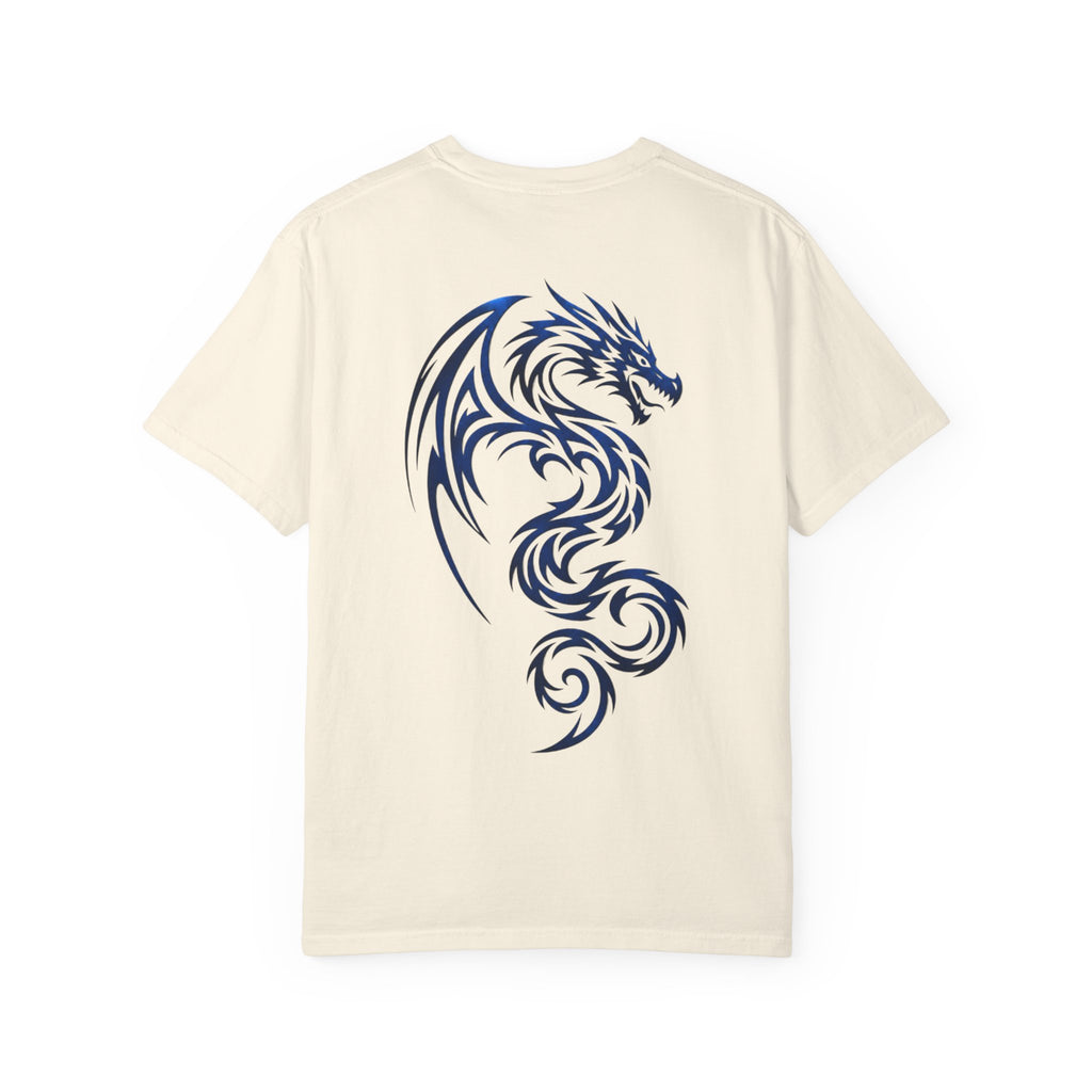 Tribal Dragon Graphic T-shirt | Awaken the Fire Typography