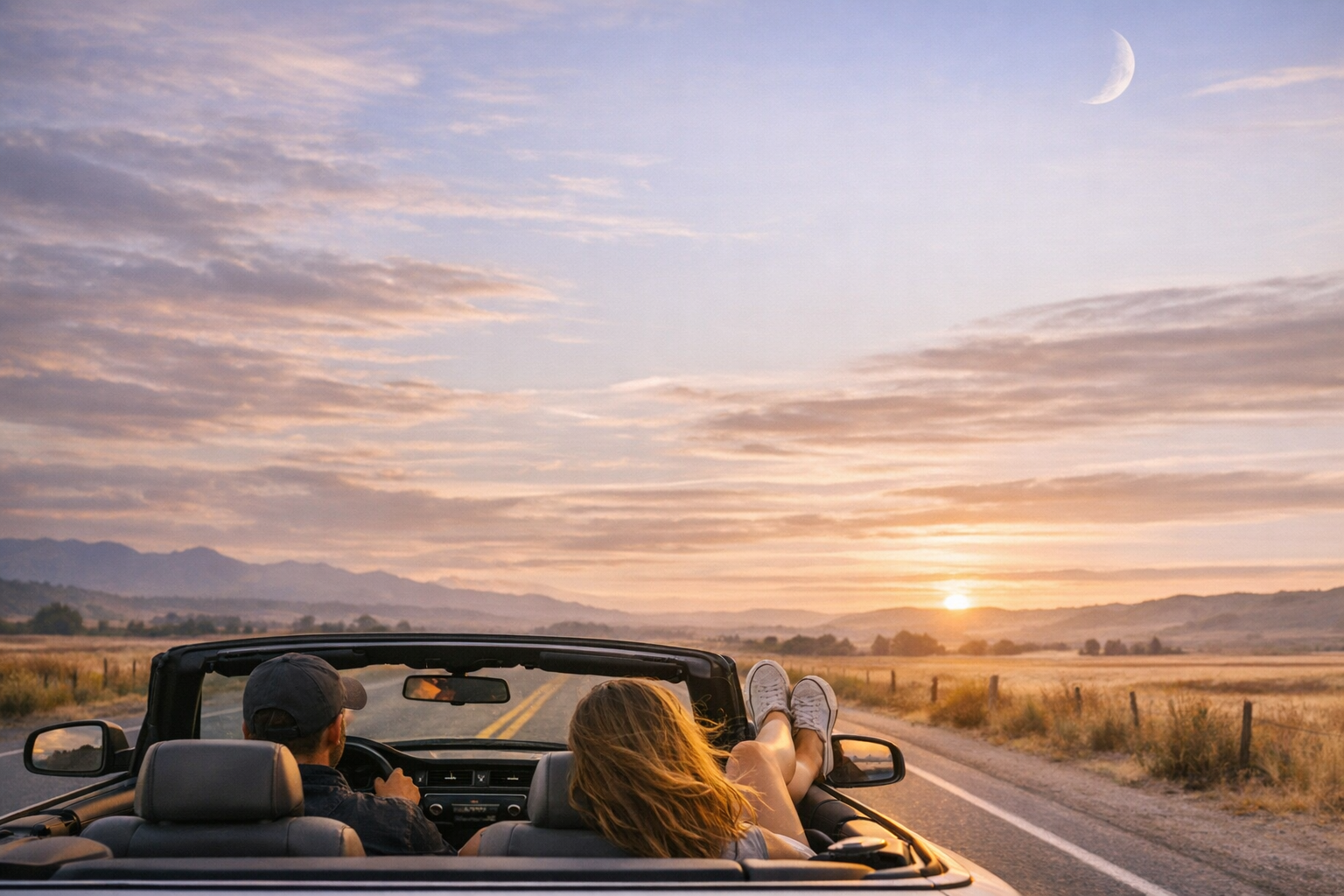 The Road Moves Like a Quiet Dream